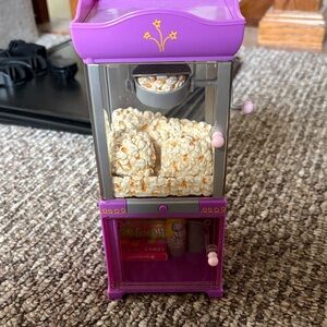american girl popcorn machine